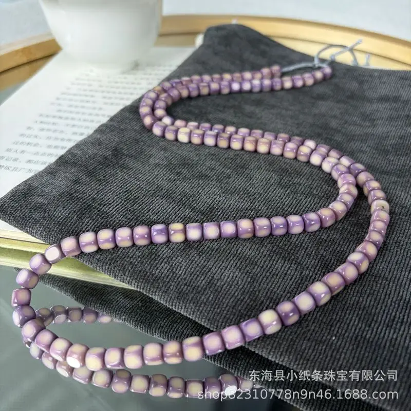 Violet Ridge Bodhi Six-Sided Multi-Loop Accessories, Buddhist Prayer Beads, Bracelet, Necklace, Jewelry