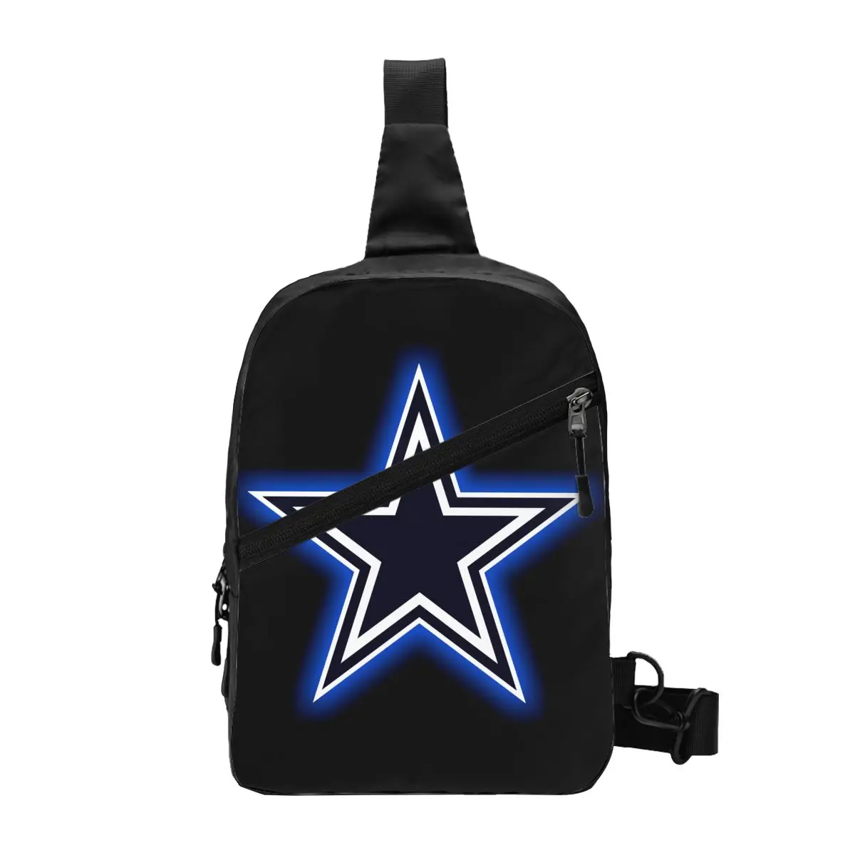 

Fashion Cowboy Star Sling Bag for Travel Hiking Men Crossbody Chest Backpack Shoulder Daypack