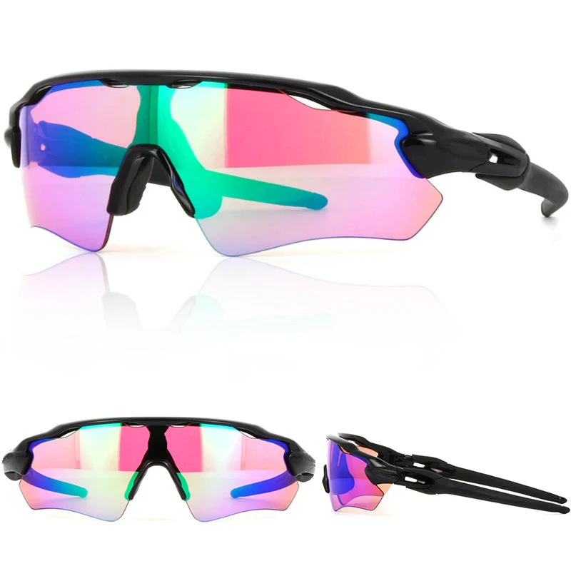 Occhiali da sole da uomo di marca occhiali da sole sportivi a specchio antiriflesso dal Design maschile occhiali da sole da guida a mezza montatura per uomo UV400 Gafas