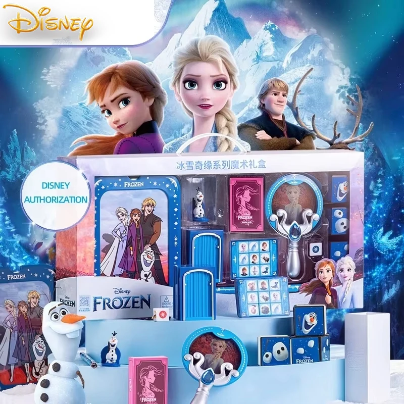 

Disney Magic Tricks FROZEN 2 Elsa Cartoon Funny Magic Prop for Child Close Up Stage Show Play Toys Gift for Kids Birthday Party