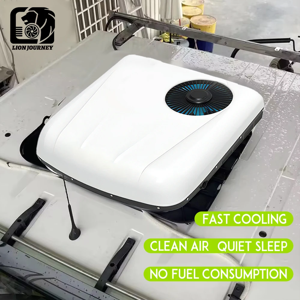 LJ-X700 أنظمة تكييف الهواء عالية الجودة 24 فولت مكيف هواء وقوف السيارات لشاحنة الحافلة RV
