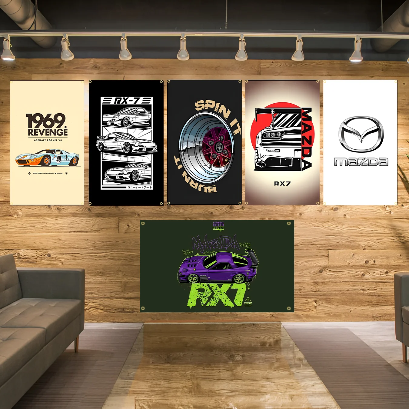 Car Flag Cool Personalized 3x5ft Art Deco Supplies, Home Decoration