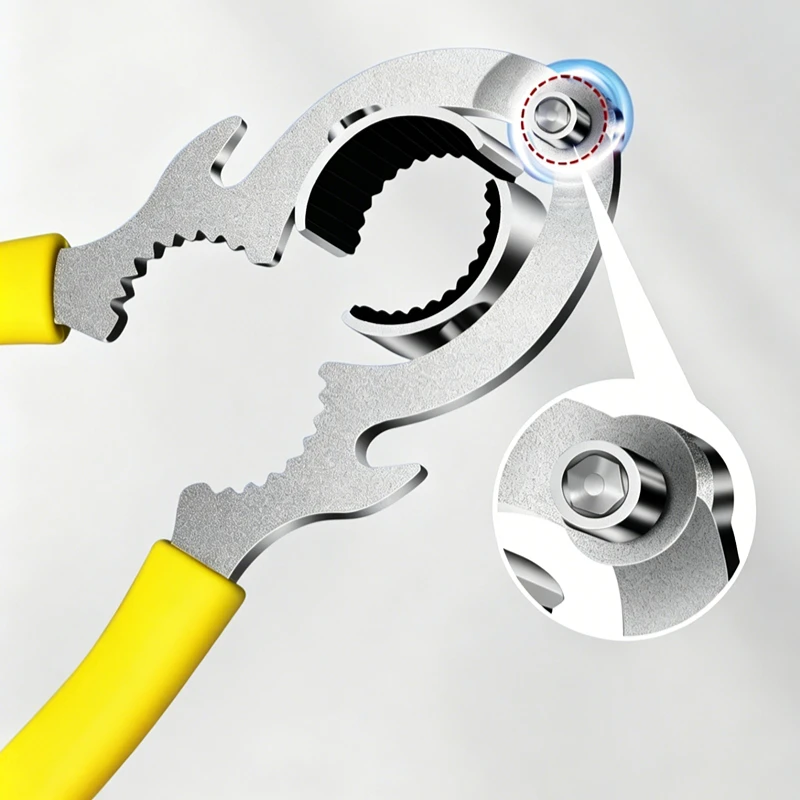 3 In 1 Tool Faucet Bubbler Wrench Bottle Opener and Pliers Kitchen Sink Faucet Aerator & Filter Removal Wrench Repair Spanner