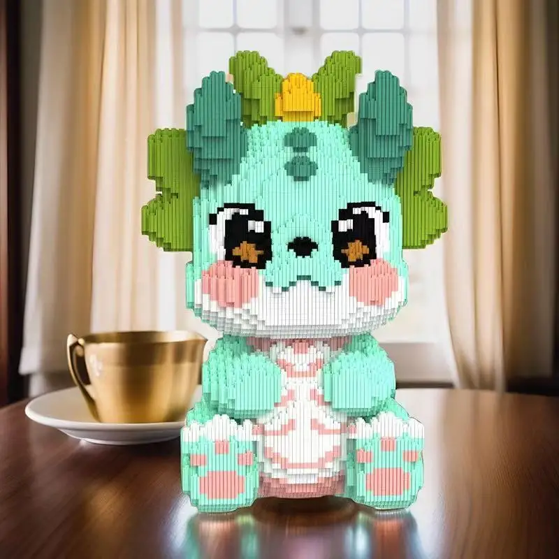 30128 قطعة من مكعبات بناء نموذج Baby Dragon DIY، مكعبات بناء تعليمية إبداعية، مصممة للمراهقين والكبار #3
