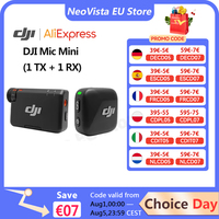 DJI Mic Mini (1 TX + 1 RX) Wireless Microphone Ultralight Detail-Rich Audio Noise Cancelling Automatic Limiting DJI Mic Mini