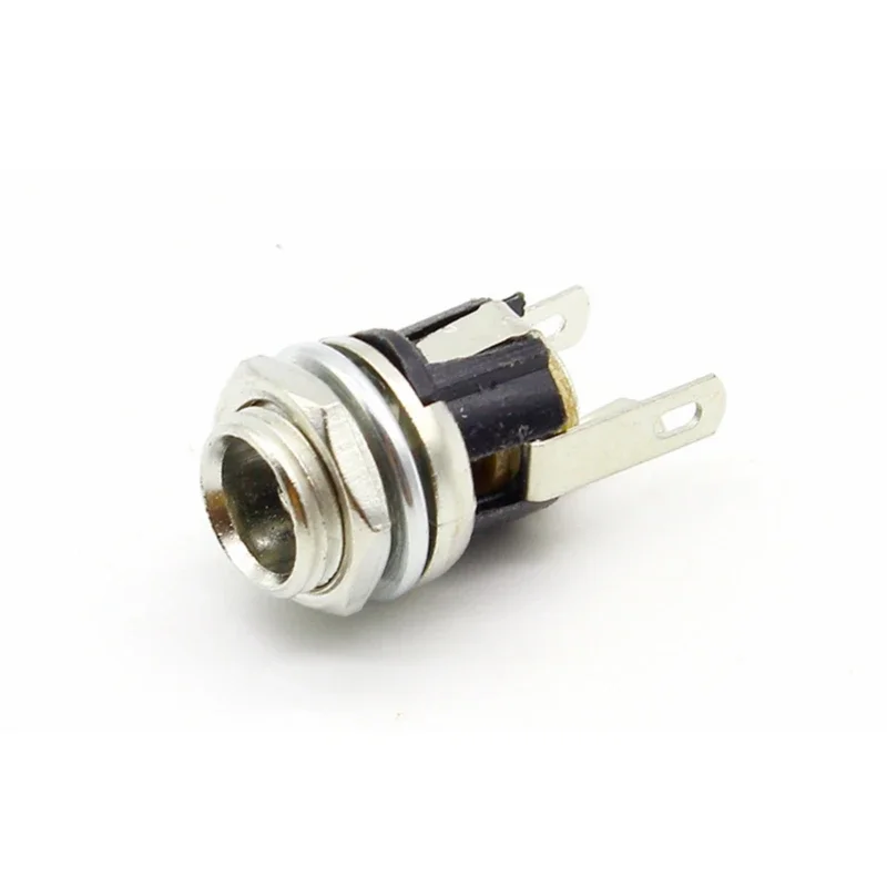 DC025M 5.5mm x 2.1mm DC Power Jack Socket Female Panel Mount Connector 5.5*2.1MM DC-025M