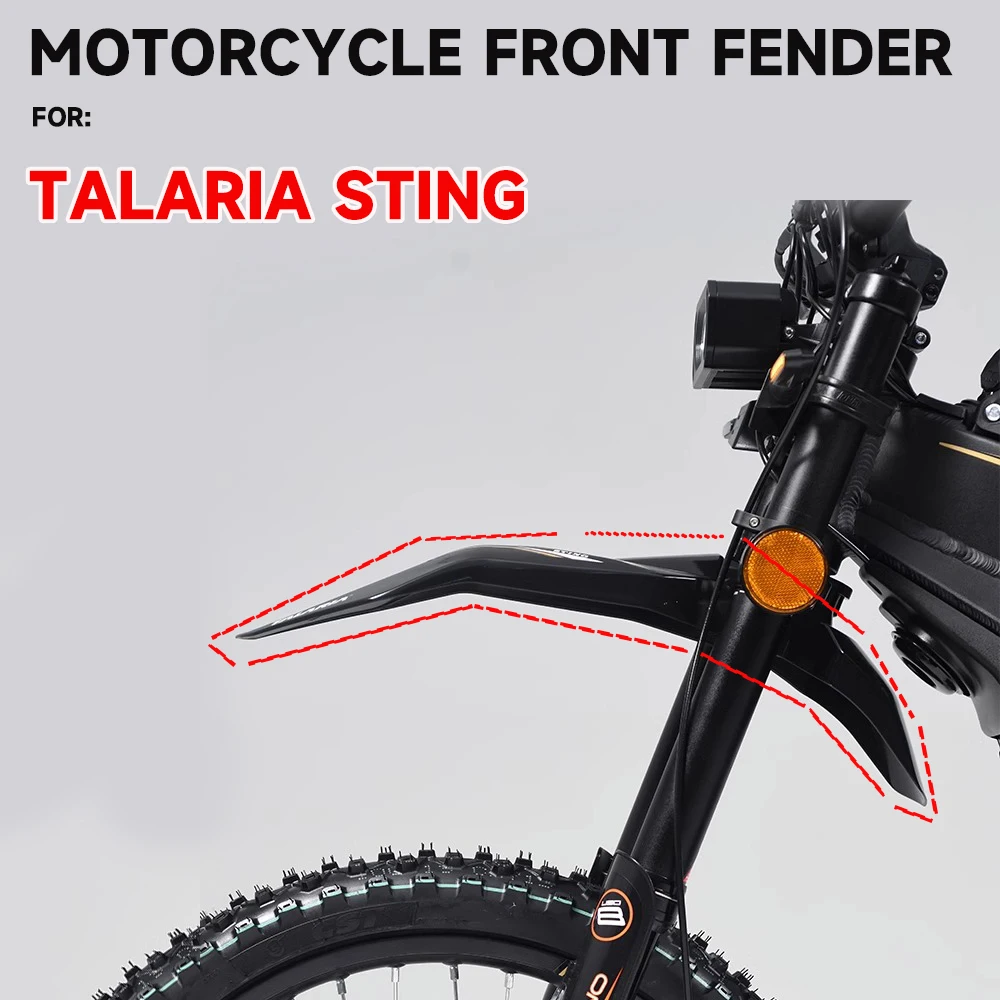 For Talaria Sting STING R TalariaSting MX4 MX3 Electric Motocross parts Front Fork Electric Bike Front Fender FOR TALARIA STING