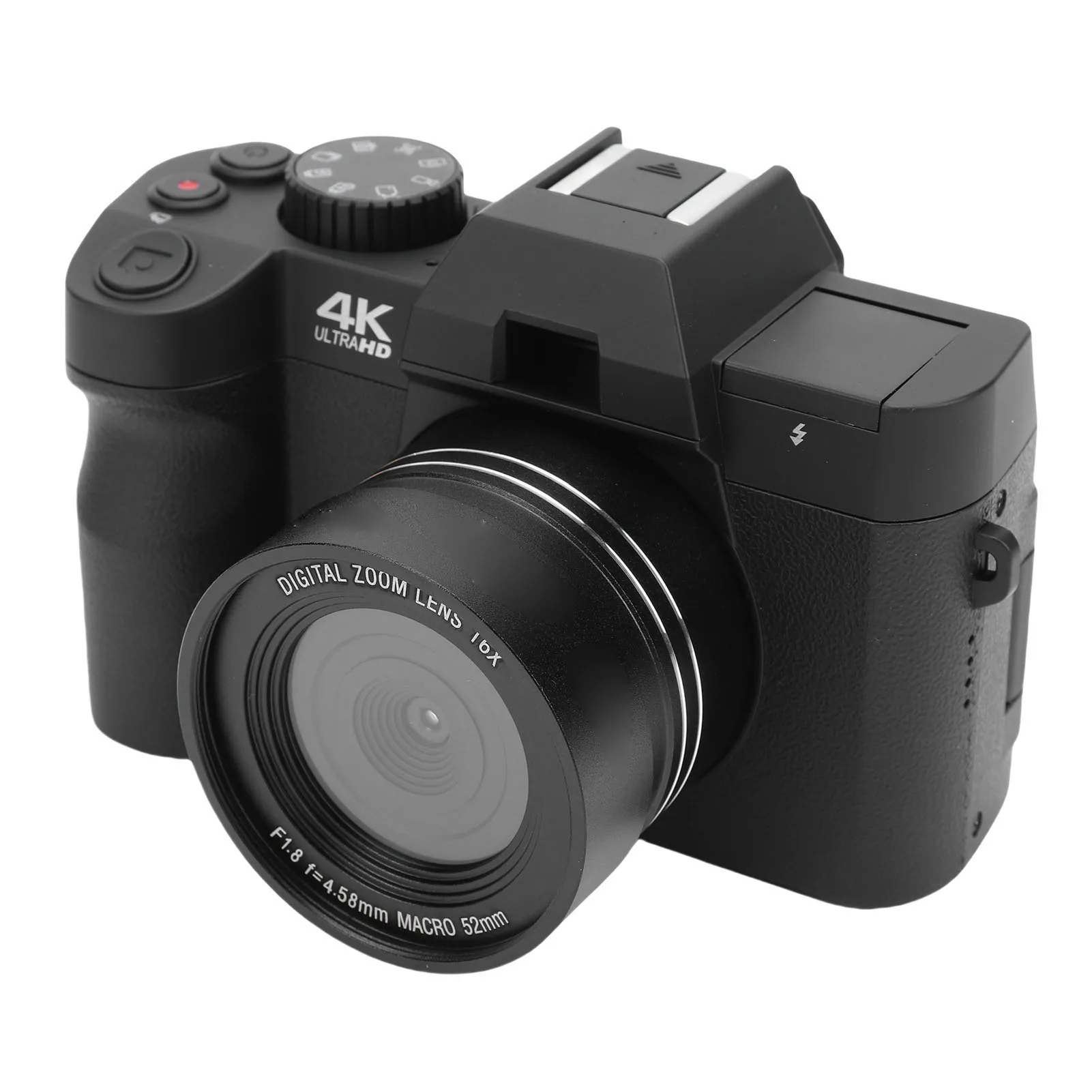 كاميرا 4K 48MP بدون مرآة مع تكبير 16X 32GB بطاقة الذاكرة كاميرا السفر للتصوير الفوتوغرافي كاميرا 4K للتصوير الفوتوغرافي #3