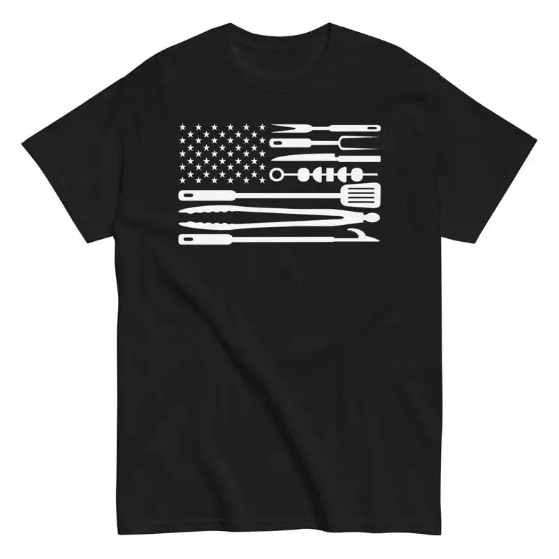 Patriotic Culinary Chef 4th Of July American Flag Cook T Shirt