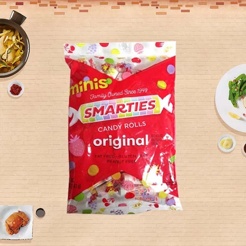 Rollos de dulces Smarties originales de 5 oz (142 g) * 1 paquete de dulces duros
