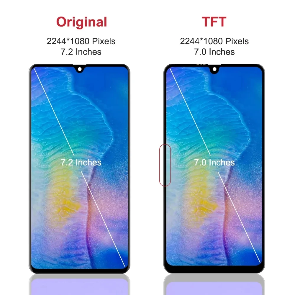 Tested Oryginalny LCD for Huawei Mate 20X LCD Display for Huawei MATE 20X LCD Touch Screen Digitizer Assembly MATE20 X