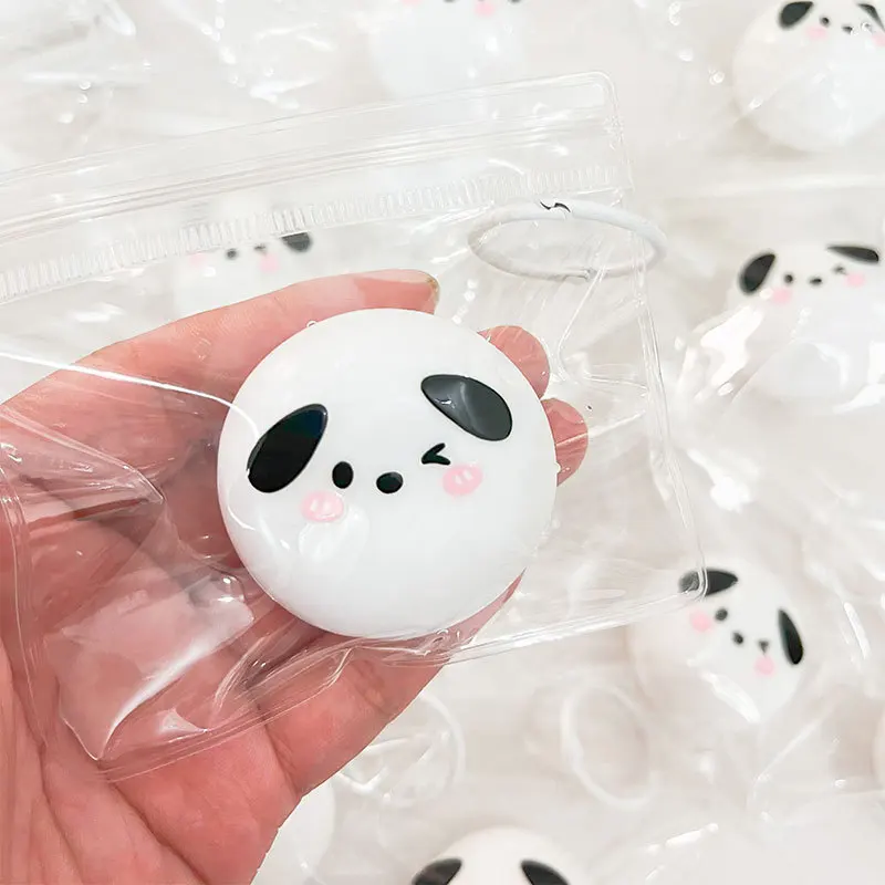 น่ารัก Mini สุนัขความเครียดบรรเทาของเล่นนุ่มตลกบีบ Soft Liquid Ball ของเล่นการ์ตูนลูกสุนัข Mochi ช้า Rebound ของเล่นสําหรับของขวัญเด็ก