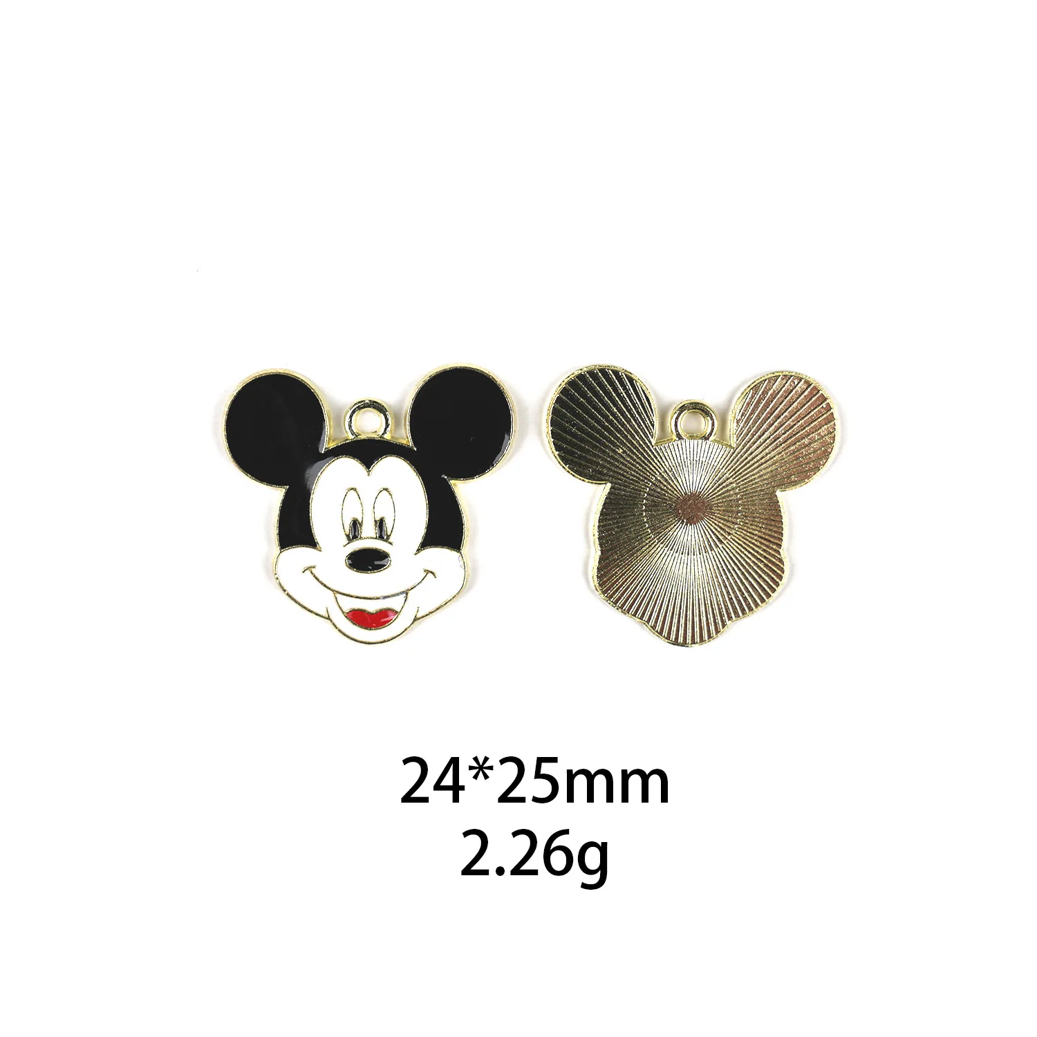 Disney Mickey Minnie simpatico cartone animato topolino gioielli collana ciondolo piccolo ciondolo accessori materiali fatti a mano fai da te