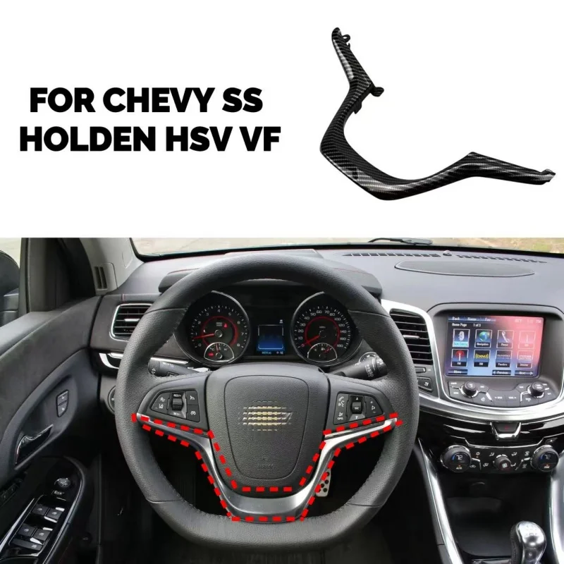 

Накладка на руль из углеродного волокна для Chevy SS / Holden VF / HSV VF Гидроповышенная отделка