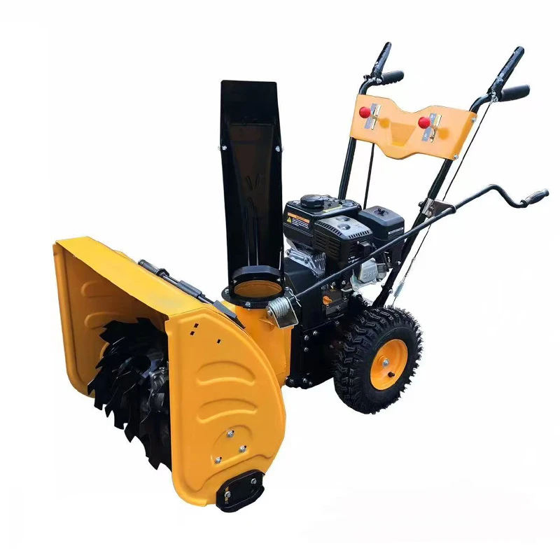 Small Snow Blower Commercial Property Park Cleaning Walk-behind Snow Blower Sweeping and Throwing Snow Blower