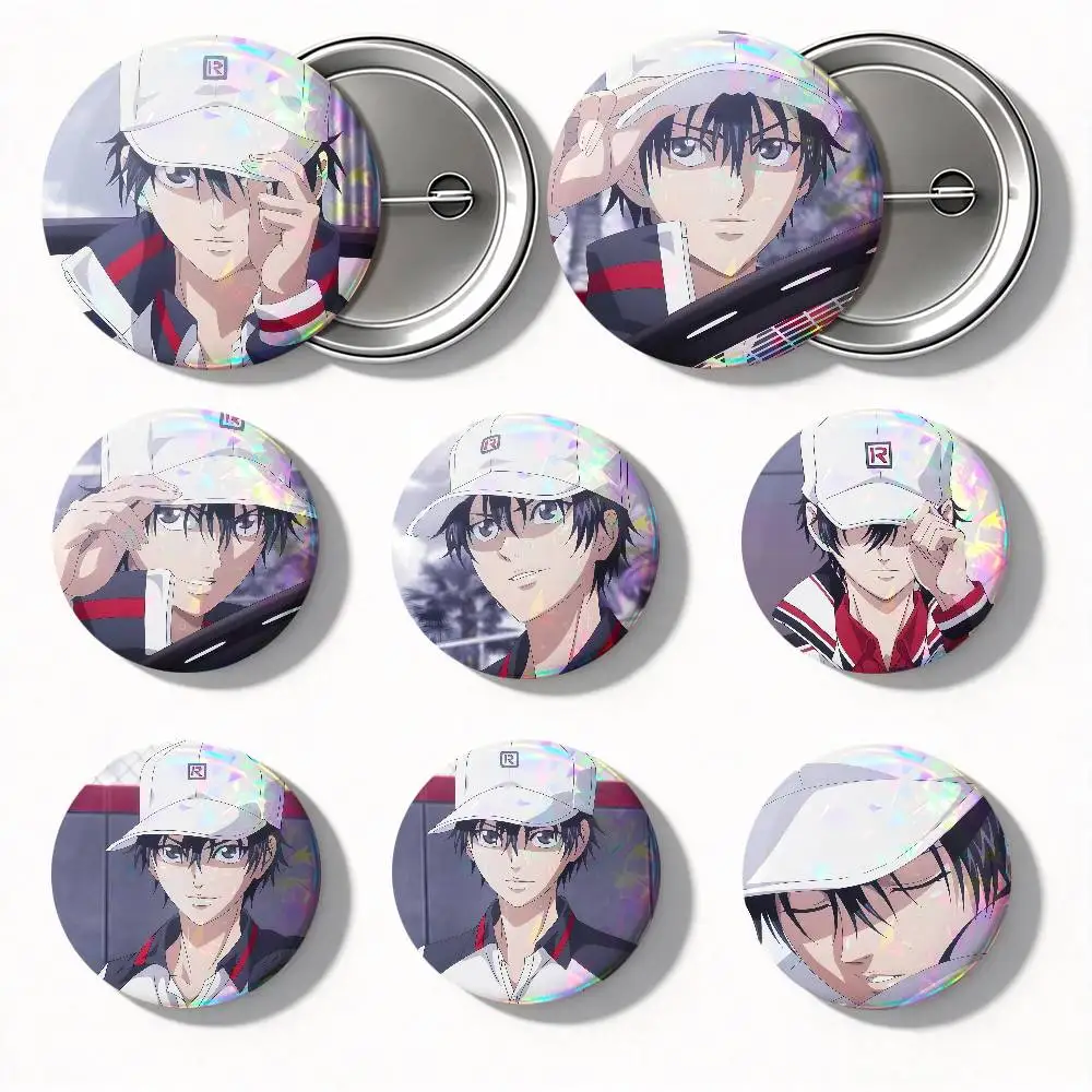 Anime The Prince Of Tennis Ryoma Echizen Round Badges Can Be Used To Decorate Clothes And Backpack Pins