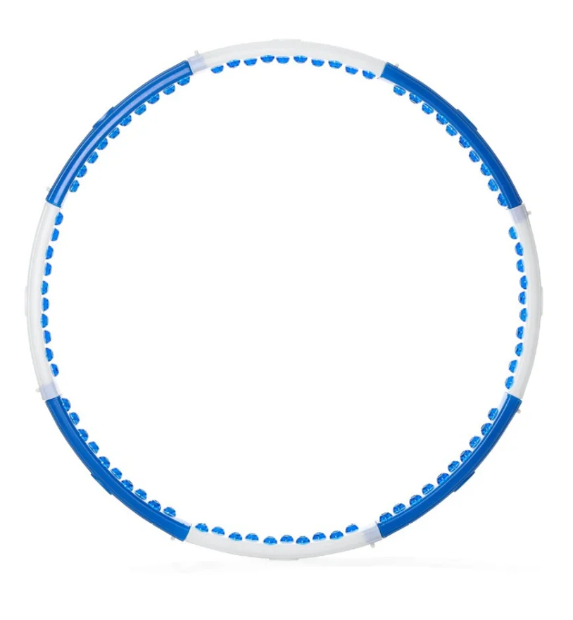 Weighted Detachable Exercise Hoop with Magnetic Massage Slim Waist Belly Shaping Portable Fitness Sport Hoops  Women  Workout