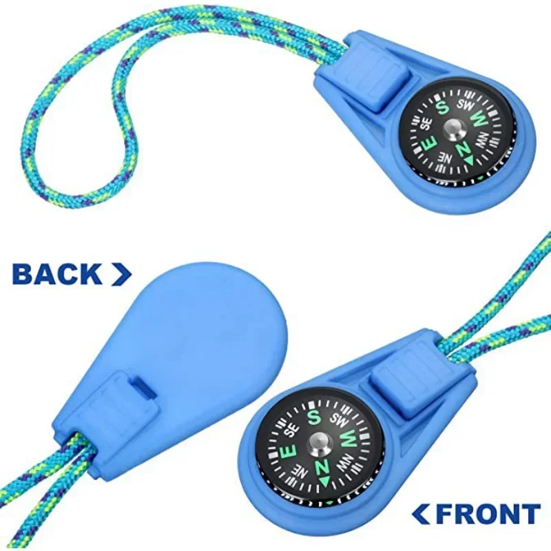 بوصلة تكتيكية صغيرة، أداة ملاحة جيب للتخييم والمشي والسفر، إكسسوارات تسلق وصيد - 5