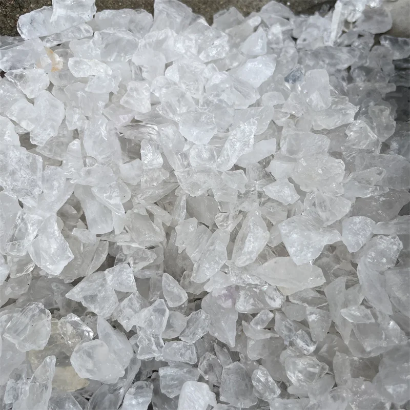 Natural Clear Quartz Stone Crystal White Rock Crystal Stones Raw Healing Stone and Crystals Home Decoration Aquarium Ornaments