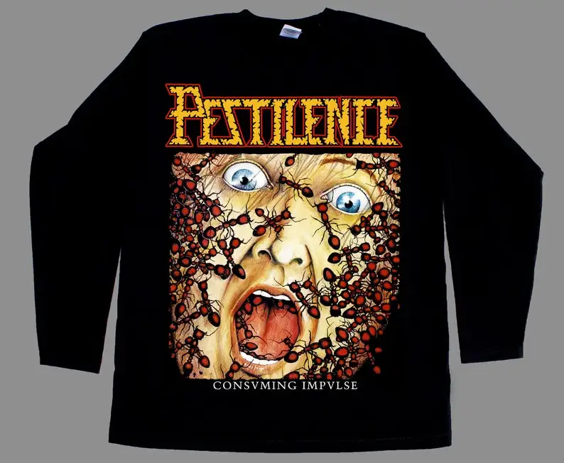 Pestilence Consuming Impulse new black short/long sleeve t-shirt 345XL