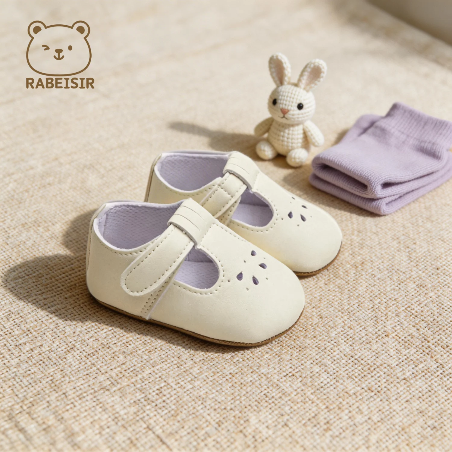 Classic Princess Shoes T-Strap Hollow Soft Sole Party Dress Shoes