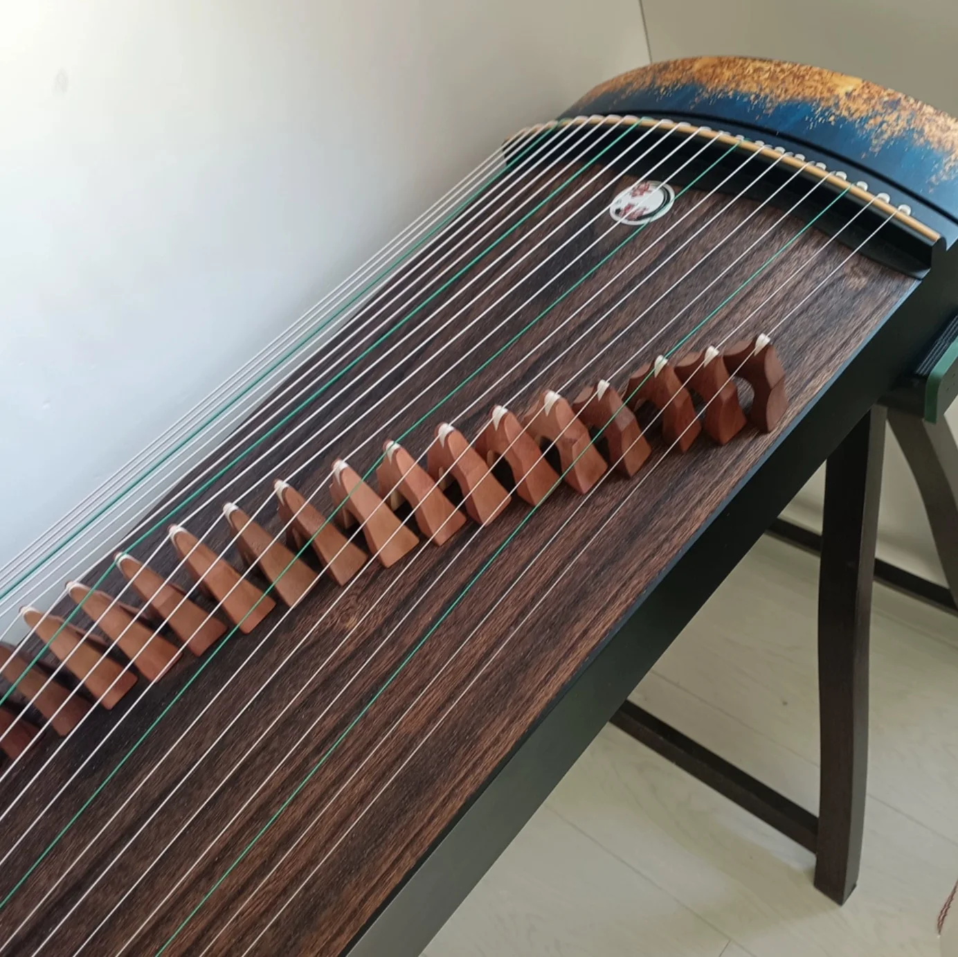 Guzheng 100cm 21 strings zither portable Intangible Cultural Heritage Techniques: Painting Stars and Patterns Chinese string ins