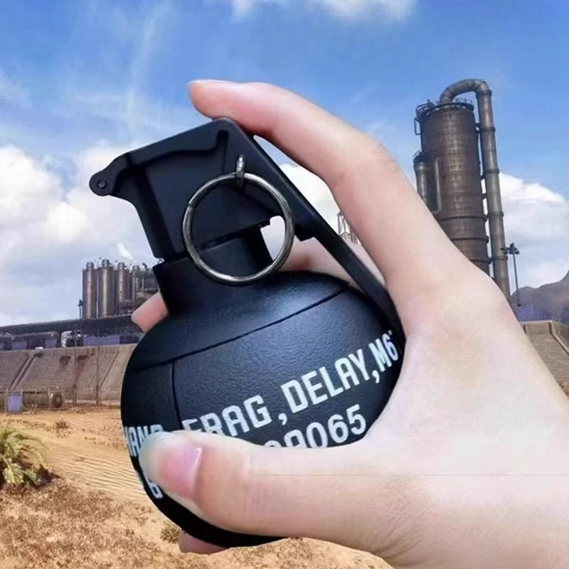 2 قطعة نموذج قنبلة يدوية Airsoft الألوان لعبة اللمسية مع 1 حقيبة الذخيرة متعة تأثير حلقة سحب قنبلة يدوية لعب للبالغين الرياضة في الهواء الطلق #1