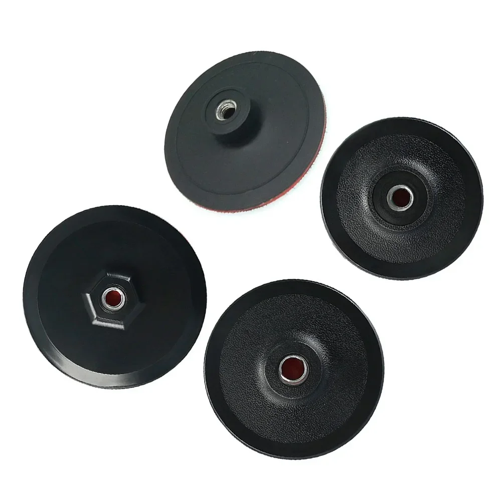 Disco per lucidatura con filo M10 da 3 pollici/4 pollici con supporto in gomma per smerigliatrice angolare Dischi per smerigliatura a secco con acqua nera Utensili abrasivi di potenza