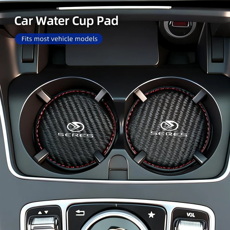 Car Cup Holder Mat Mug Coaster Console Drinks Pad Mute Pad Accessories For Seres M5 M7 2023 2022