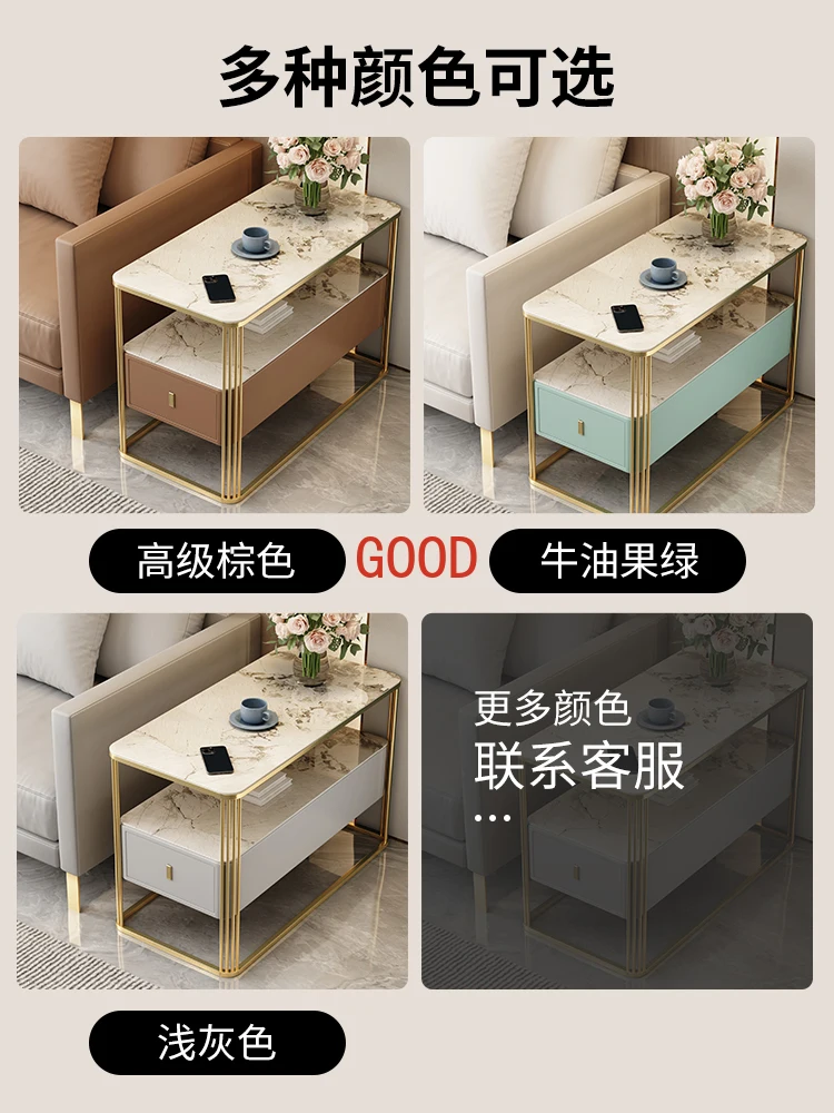 

Italian light luxury sofa edge a few high-end modern simplicity