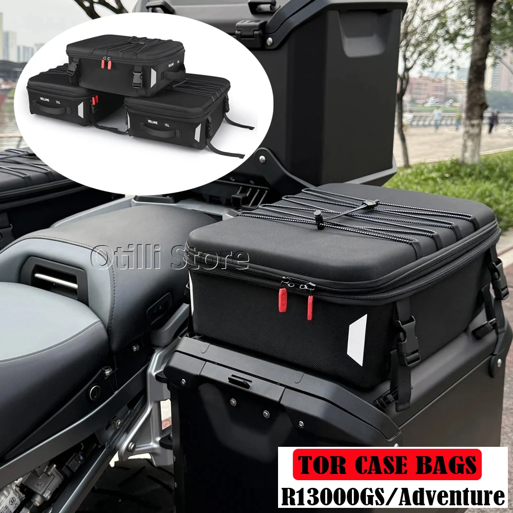 

Motorcycle Top Bags Saddlebag For BMW R1300GS Adventure R 1300 GS ADV Side Top Box Hard Top Bag Case Luggage R1300GSA 2024-2026