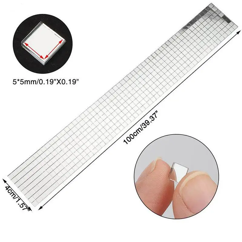 Self-Adhesive Real Glass Craft Stickers Reflective Glass Tape Mirror Mosaic Tiles For Making DIY Hand Crafts Home Decor view 5