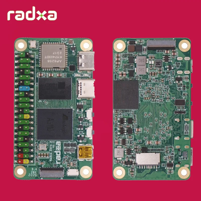 

Radxa Zero 2 Pro Amlogic A311D 6-Core CPU SBC, GPU, NPU, WiFi 5 & BT 5 and Onboard eMMC Mini PC Board