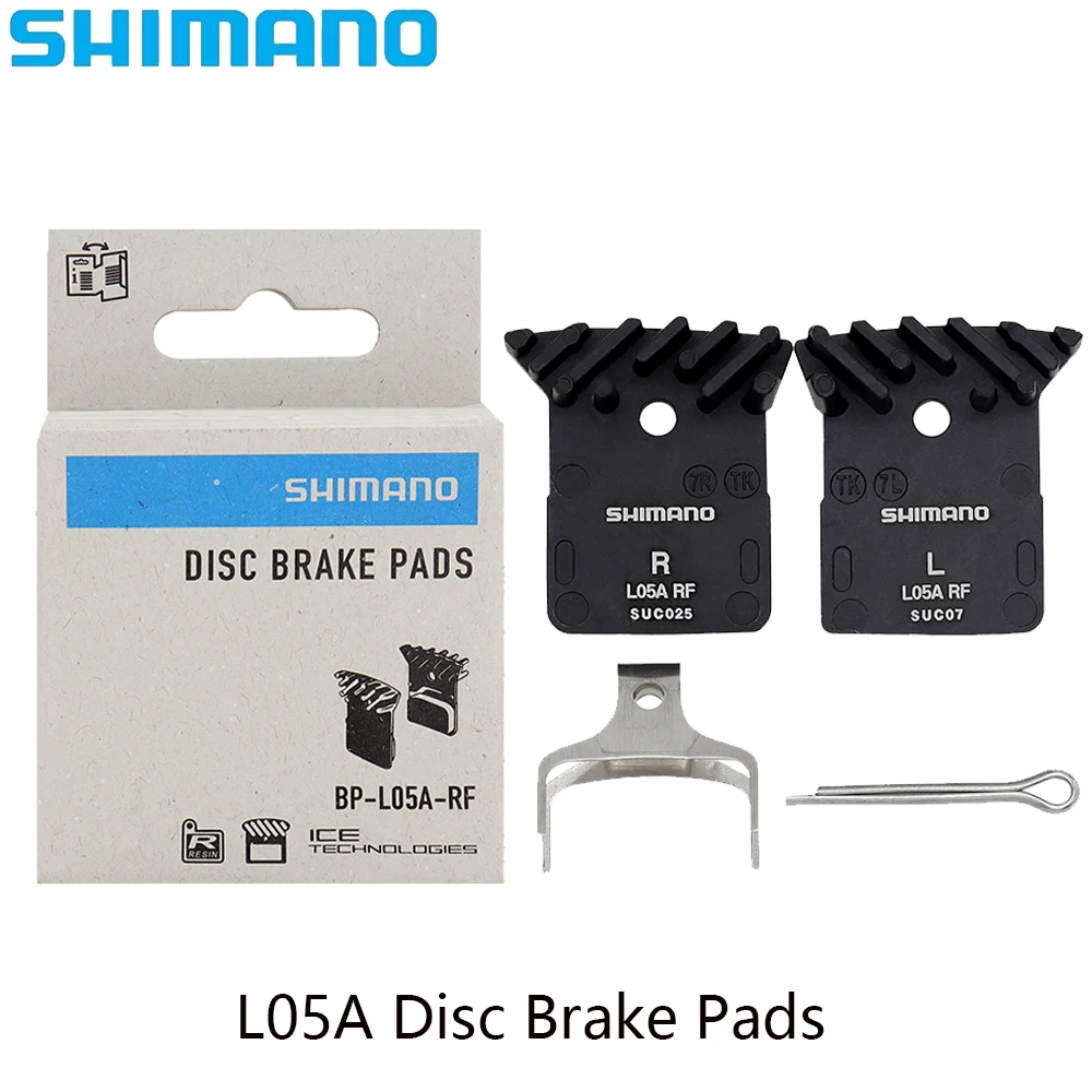 SHIMANO L05A Road Mountain Bicycle Resin Disc Brake Pads For R9170 R8170 R7170 RS805 RS505 RX810 Bike Parts