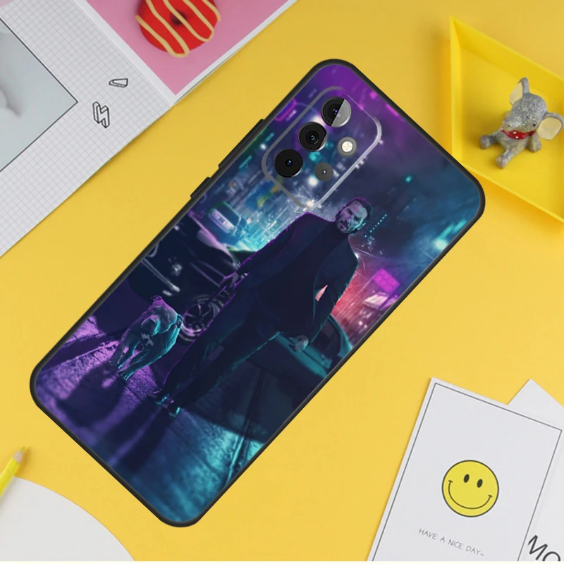 John Wick Cover For Samsung Galaxy A34 A35 A14 A15 A25 A53 A33 A13 A52 A32 A12 A51 A71 A54 A55 Case image 2