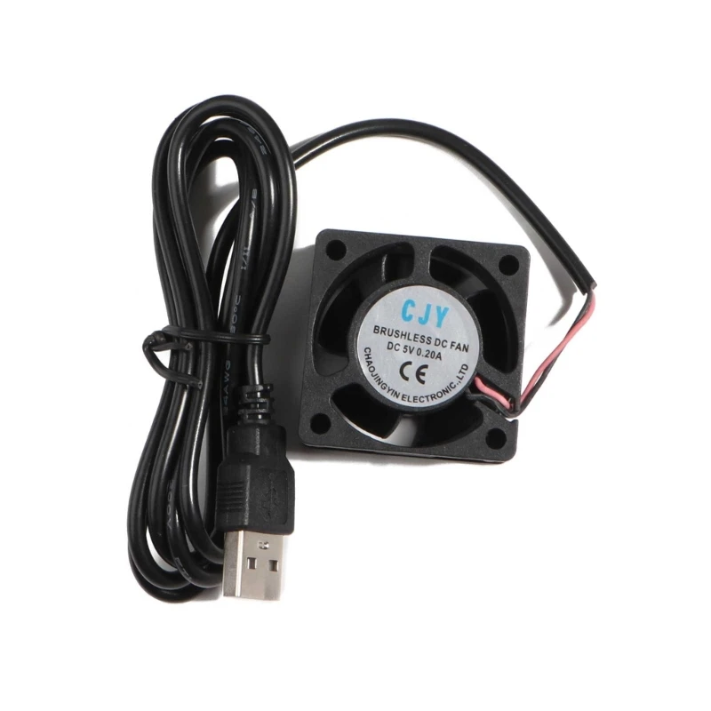 F3KE USB Cooling Fan 40mm DC5V CPU Cooler Radiator for PC for Case-Server Heatsink