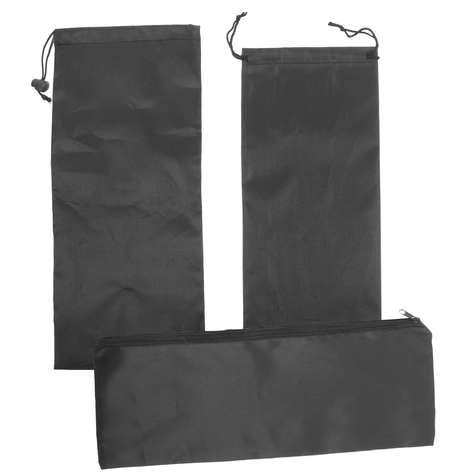 

3Pcs Reusable Outdoor Tool Storage Bag Heavy Duty Cloth Zipper Organizer for Electrician Builder Bbq Tool Holder Grill Utensil