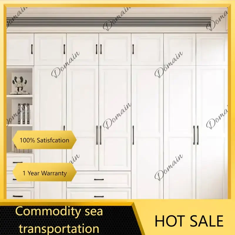 Aw Large Room Underwear Wardrobes Hanging Wood Modern Space Saving Wardrobes Storage Tall White Armadio Camera Da Letto Furnitur