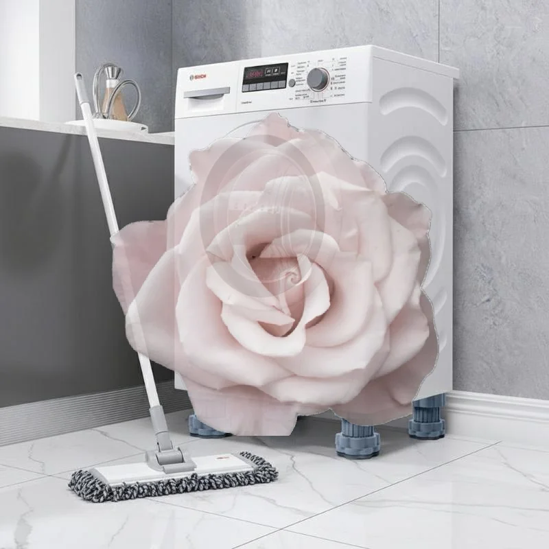 Popular Multi-Functional Washing Machine Shockproof Pad Adjustable Anti-Slip Anti Vibration Mat Universal Furniture Foot Pad