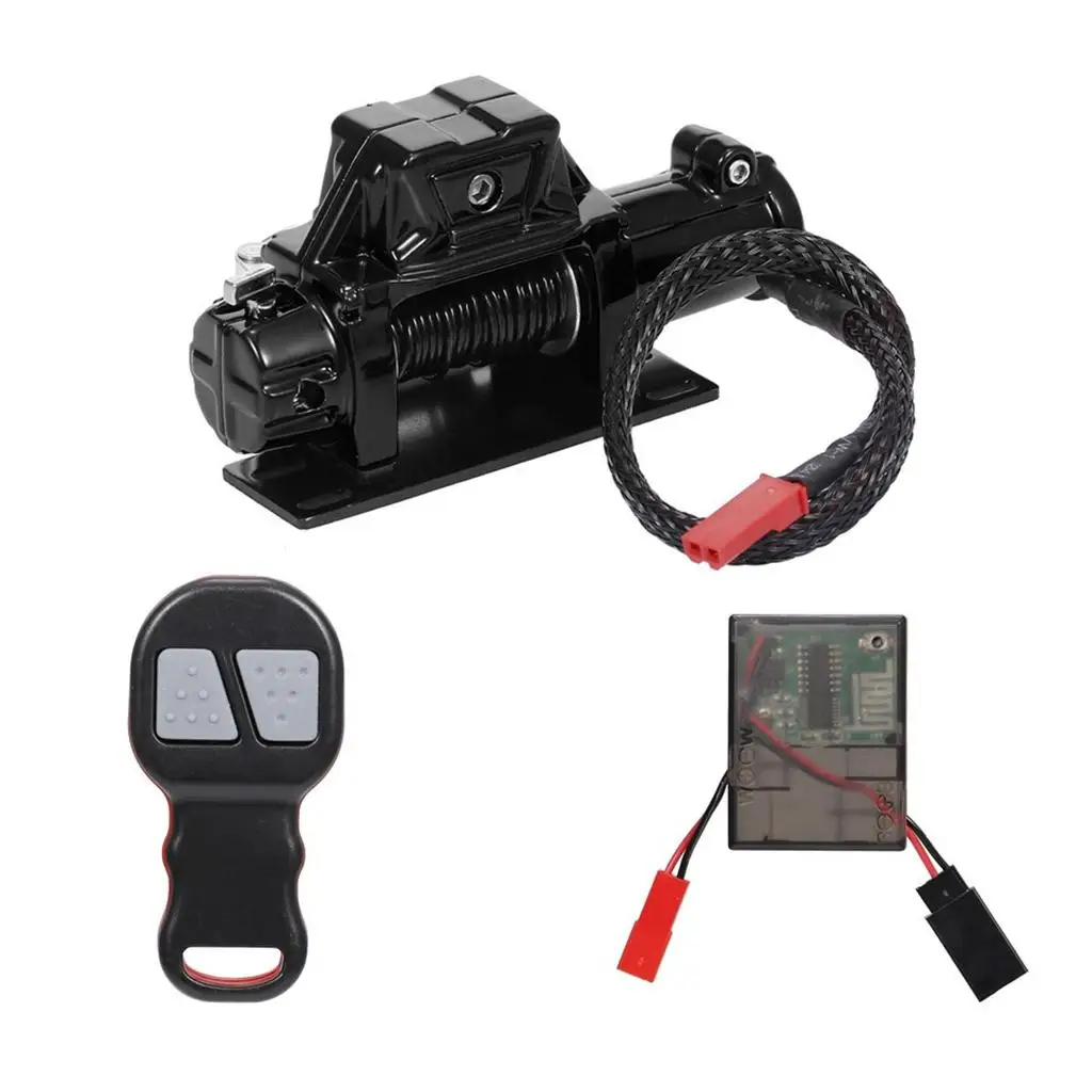 

1:10 RC Crawler Car Auto Winch Suitable for 90046 D90 SCX10 4 CC01
