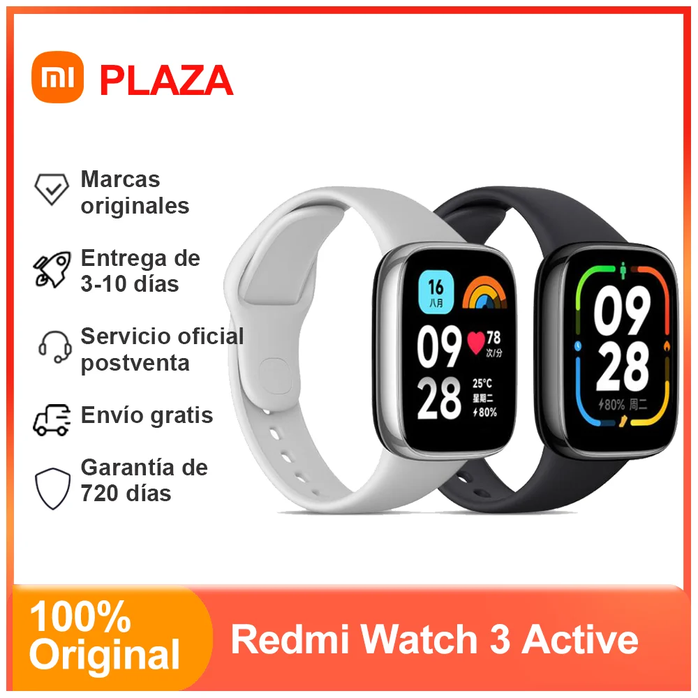 Xiaomi Redmi Watch 3 Active Smart Watch Heart Rate Sensor Supports Bluetooth Phone Calls 1.83