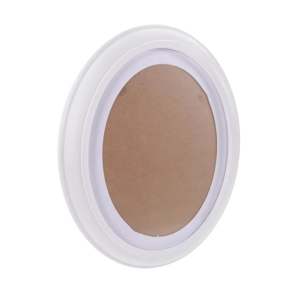 Classic Solid Wood Oval Picture Frame, Wall Mounted