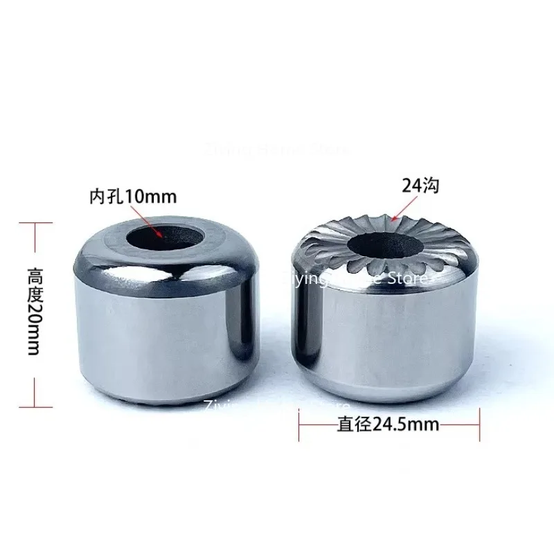 

Резка проволоки Mitsubishi Медленный провод FA Проводящий блок M009 Подающая пластина 24,5 мм 24 Канавка Проводящий блок из вольфрамовой стали