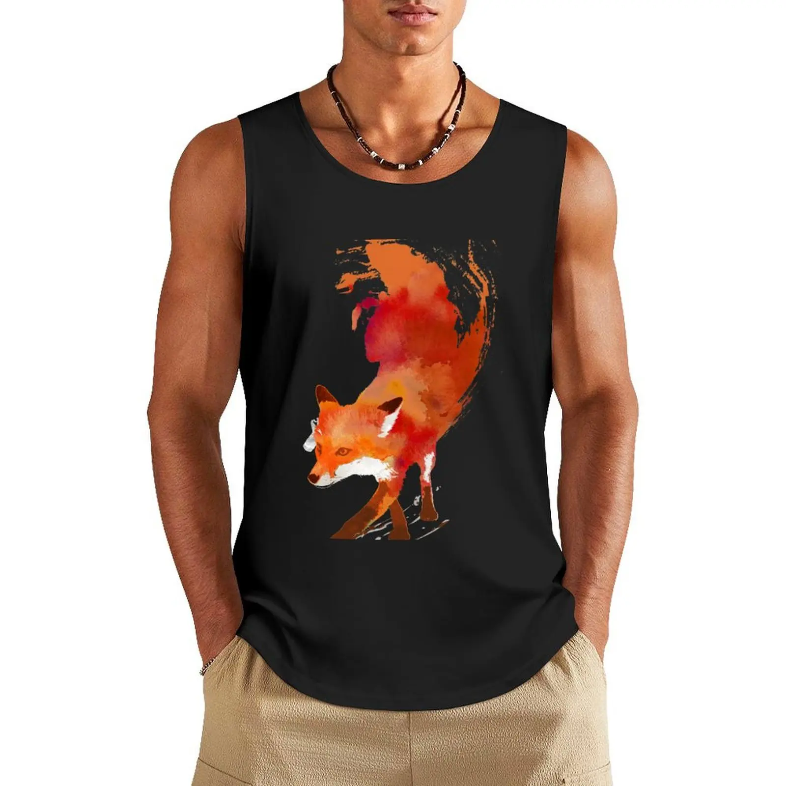 Vulpes Vulpes Tank Top Top singlet for men t-shirt gym man gym shirts