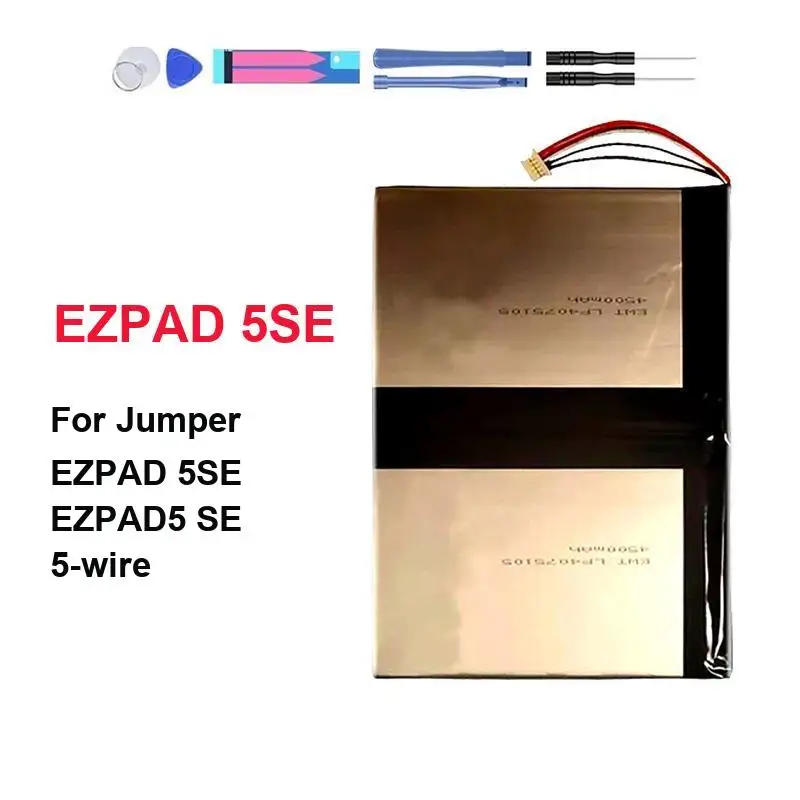 Laptop Battery Hardwearing Robust For Jumper Ezpad 5SE EZPAD5 SE 5-Wire Laptop 4500mAh