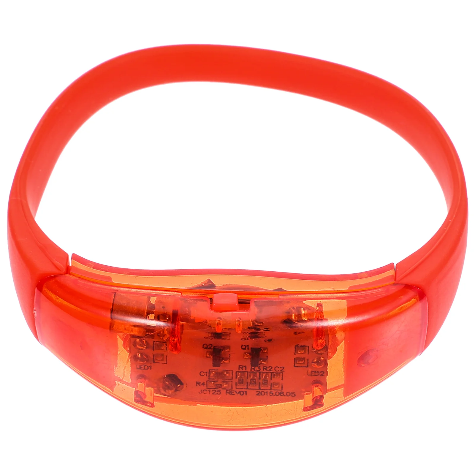 

Voice-controlled Luminous Bracelet Silicone Bangle Shine Outdoor Activities Light