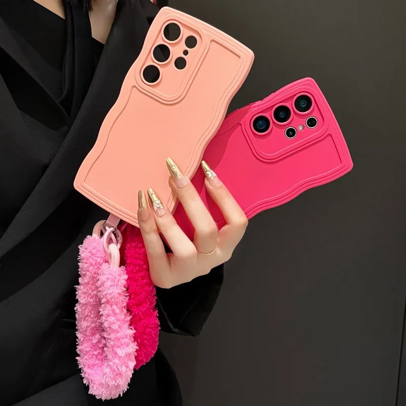 Чехол для телефона Fuzzy Rope Candy Waves для Samsung Galaxy A10 A20 A30 A50 A70 A7 2018 A750 A10S A20S A30S A50S A70S A21S Soft Cover Чехол для телефона Fuzzy Rope Candy Waves для Samsung Galaxy A10 A20 A30 A50 A70 A7 2018 A750 A10S A20S A30S A50S A70S A21S Soft Cover