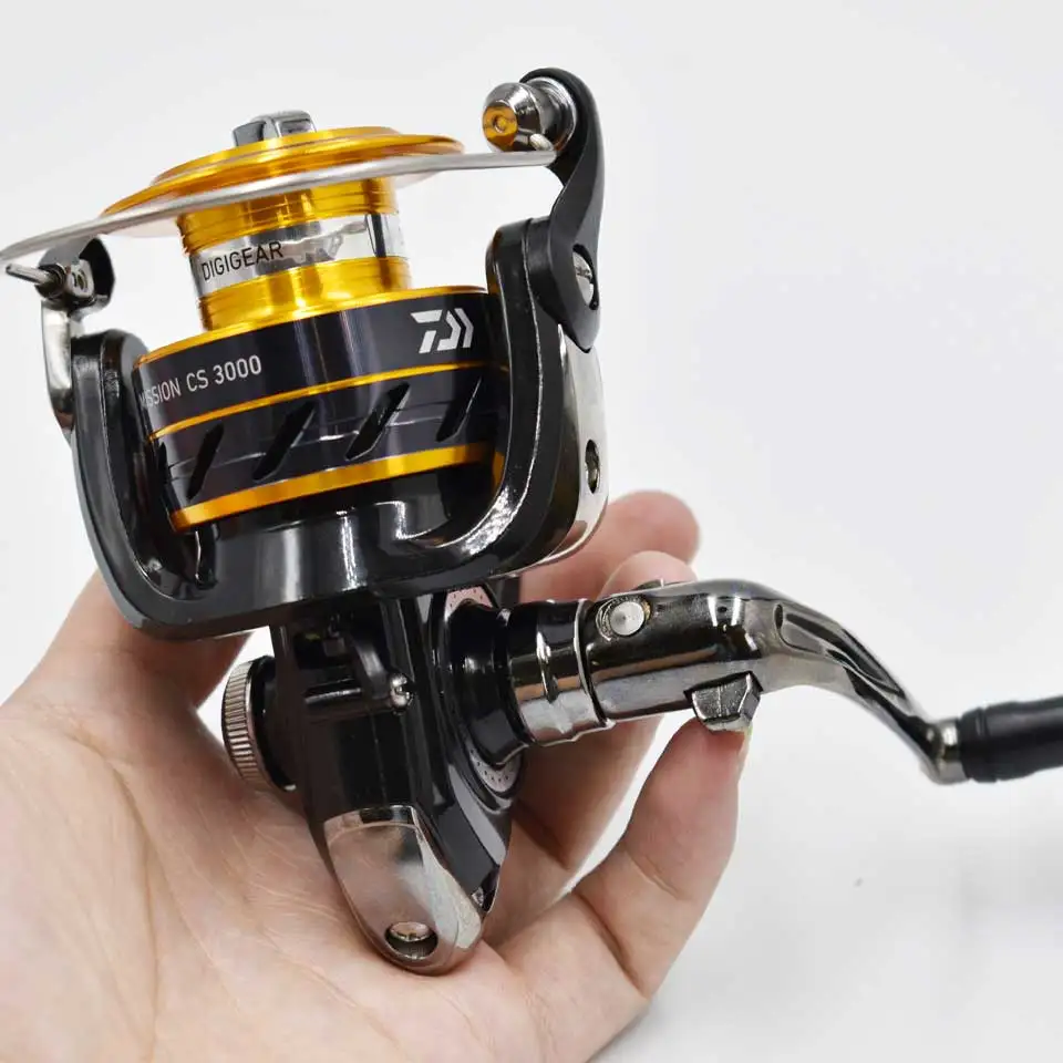 2021 DAIWA Spinning Fishing Reel MISSION CS 2000-4000 Aluminium Spool 2KG-6KG Power