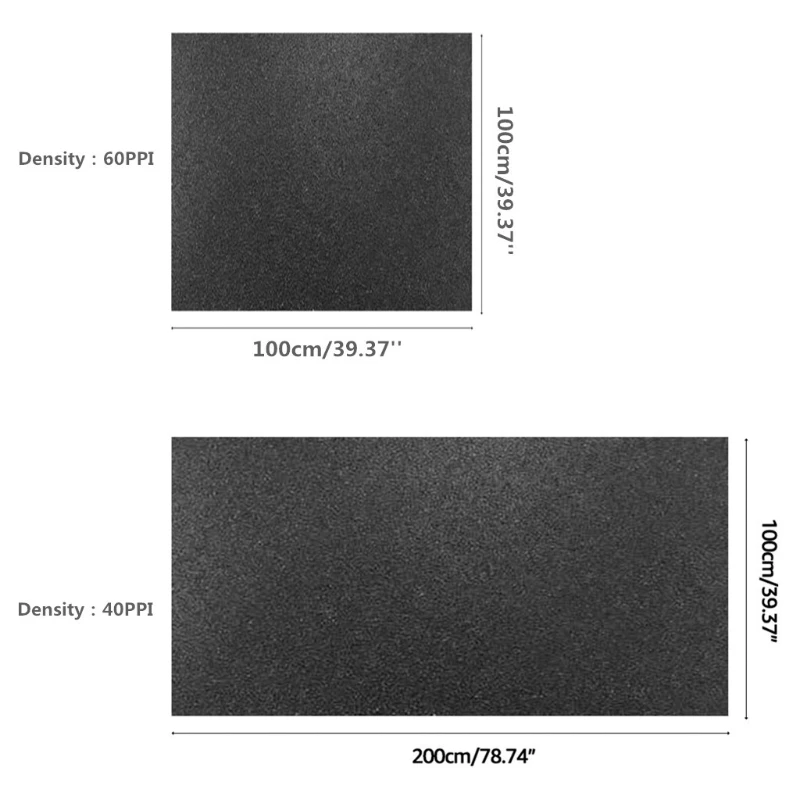 Computergehäuse-Lüfter, Staubfilter, Netzschwamm, Computer-PC für Gehäuselüfter, staubdicht, Filterabdeckung, Schwammgitter,