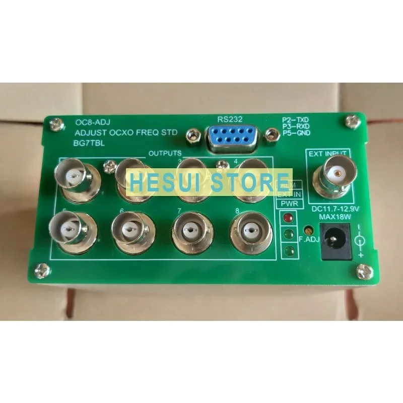 

10К-150М, 8-канальный регулируемый источник часов, высокая стабильность 10М